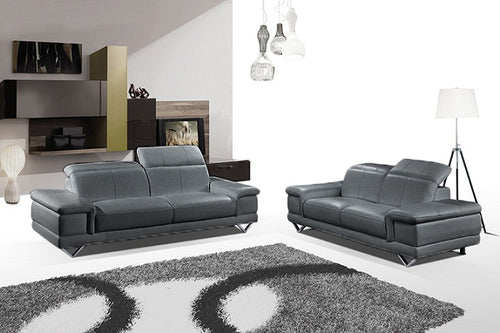 Grey - Triple Sofa - 42945