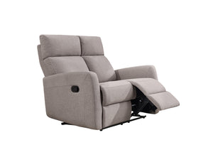 Grey - Manual Recliner Double Sofa - 42294