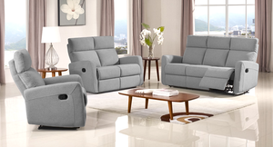 Grey Manual Recliner Chair - 42295
